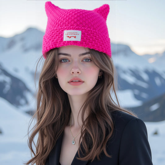 knitted beanie