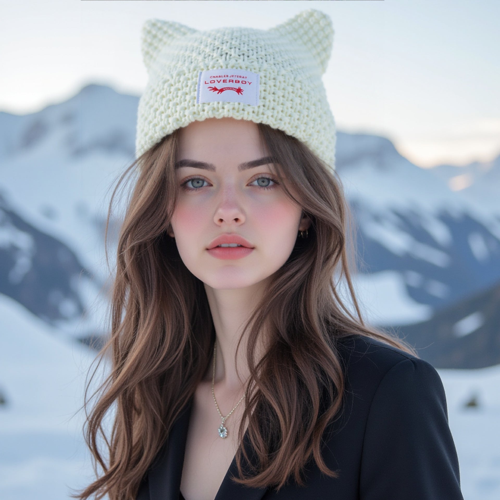 knitted beanie
