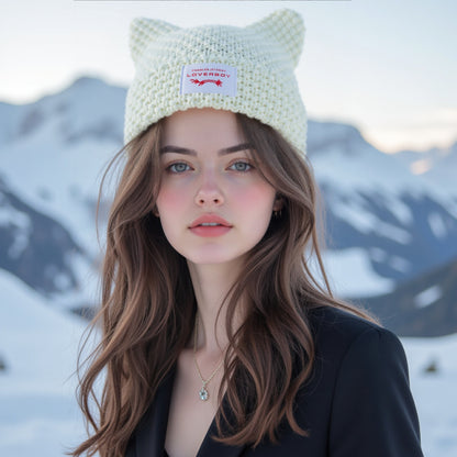 knitted beanie