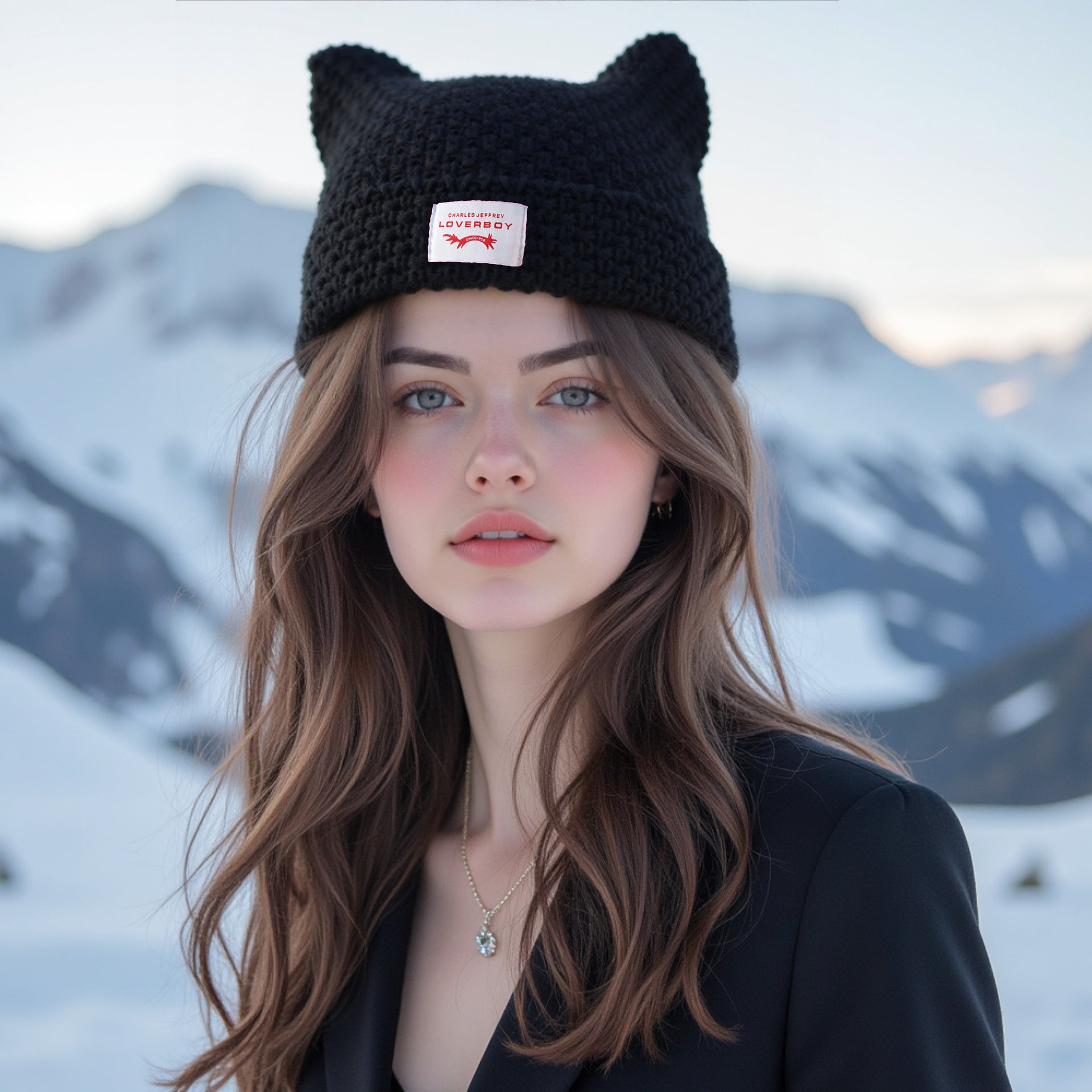 knitted beanie