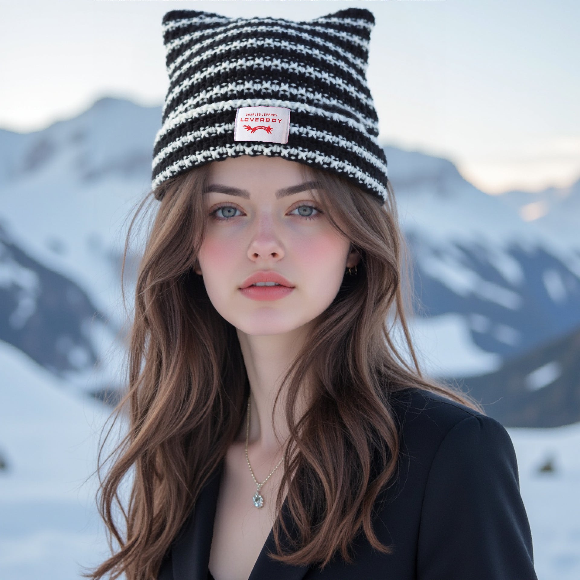 knitted beanie