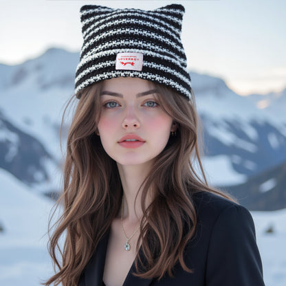 knitted beanie