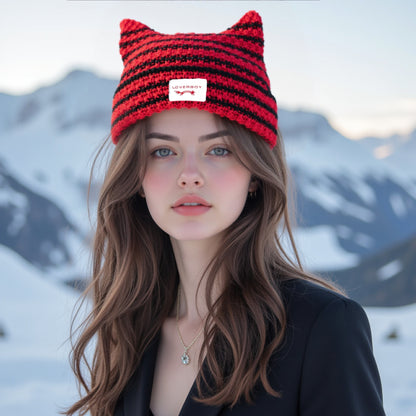 knitted beanie