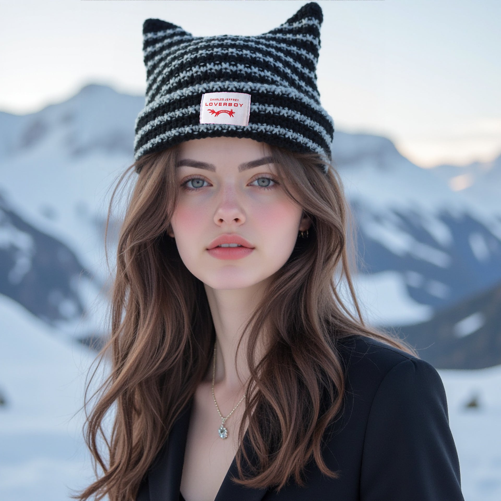 knitted beanie