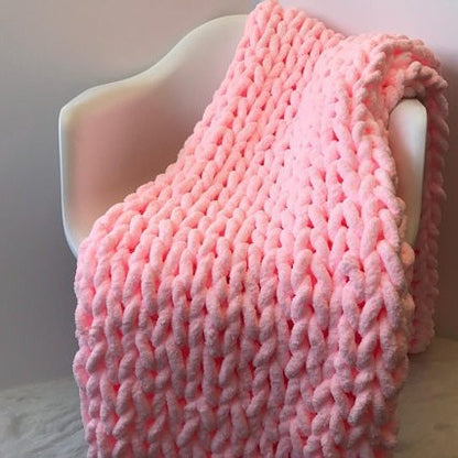 Knitted blanket