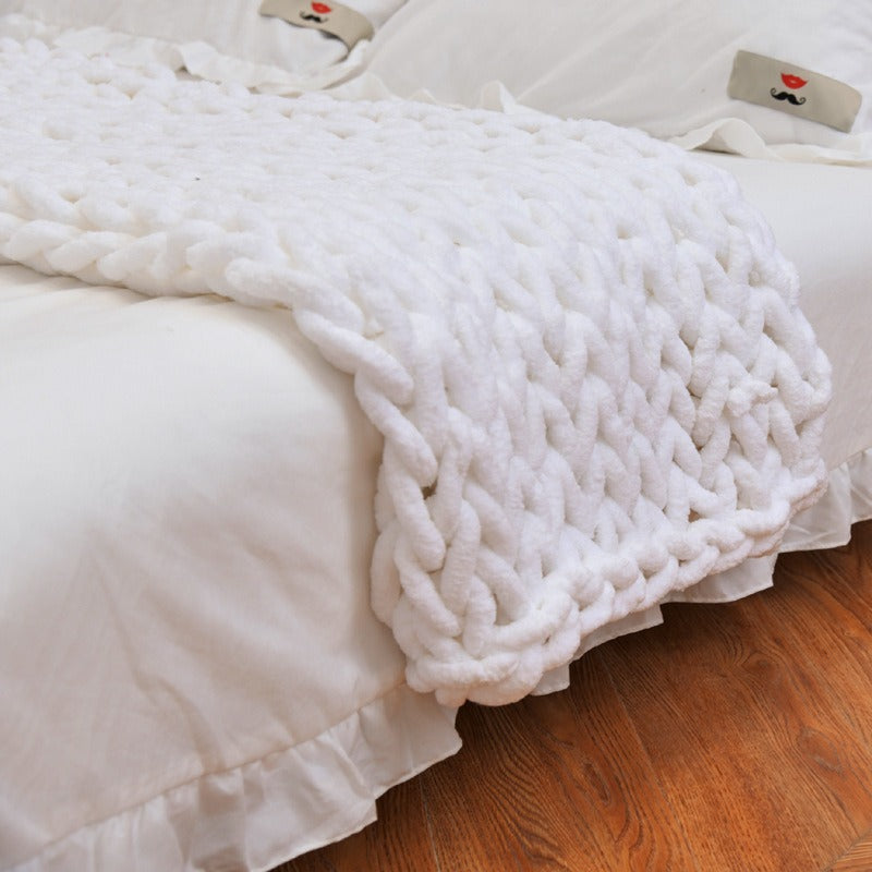 Knitted blanket