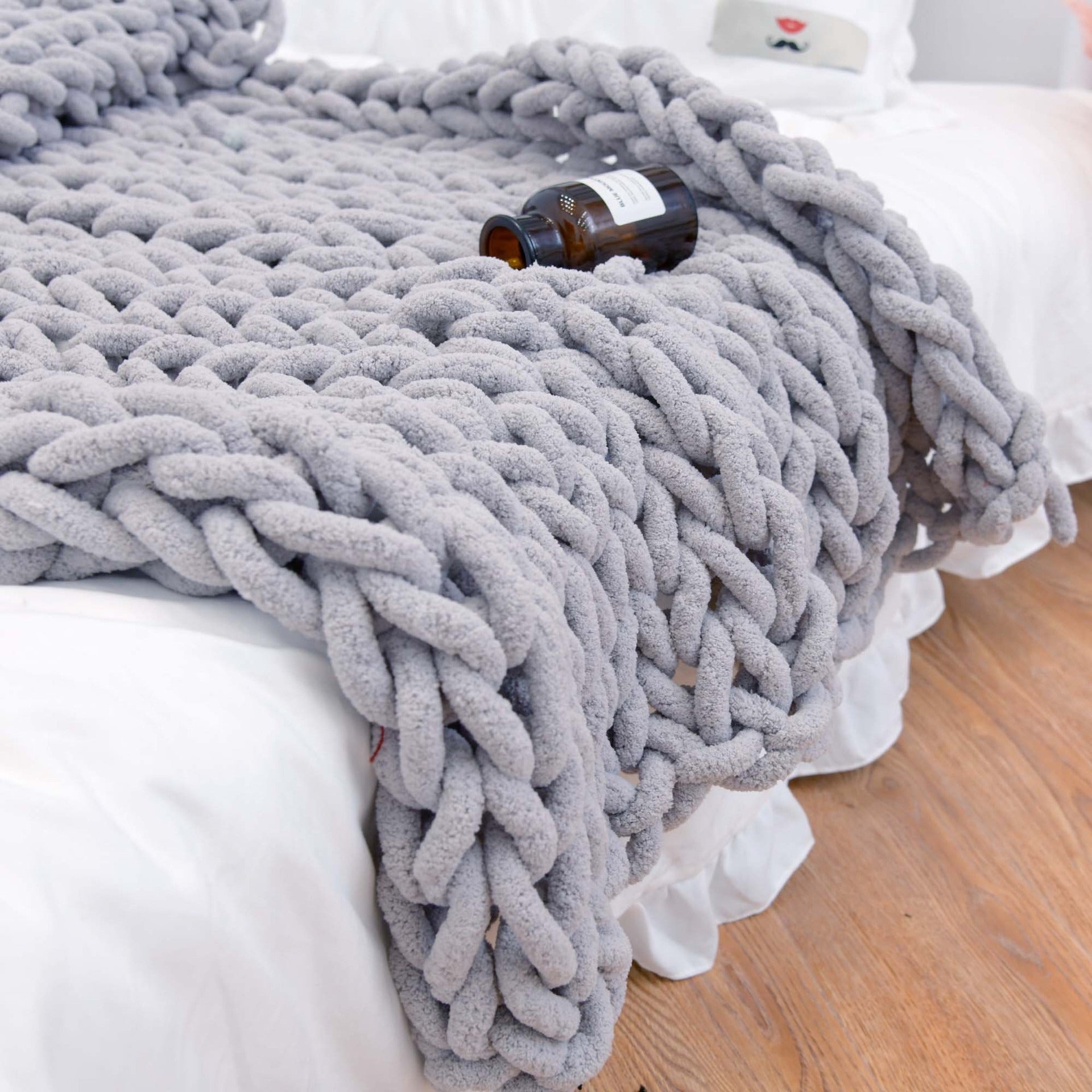 Knitted blanket