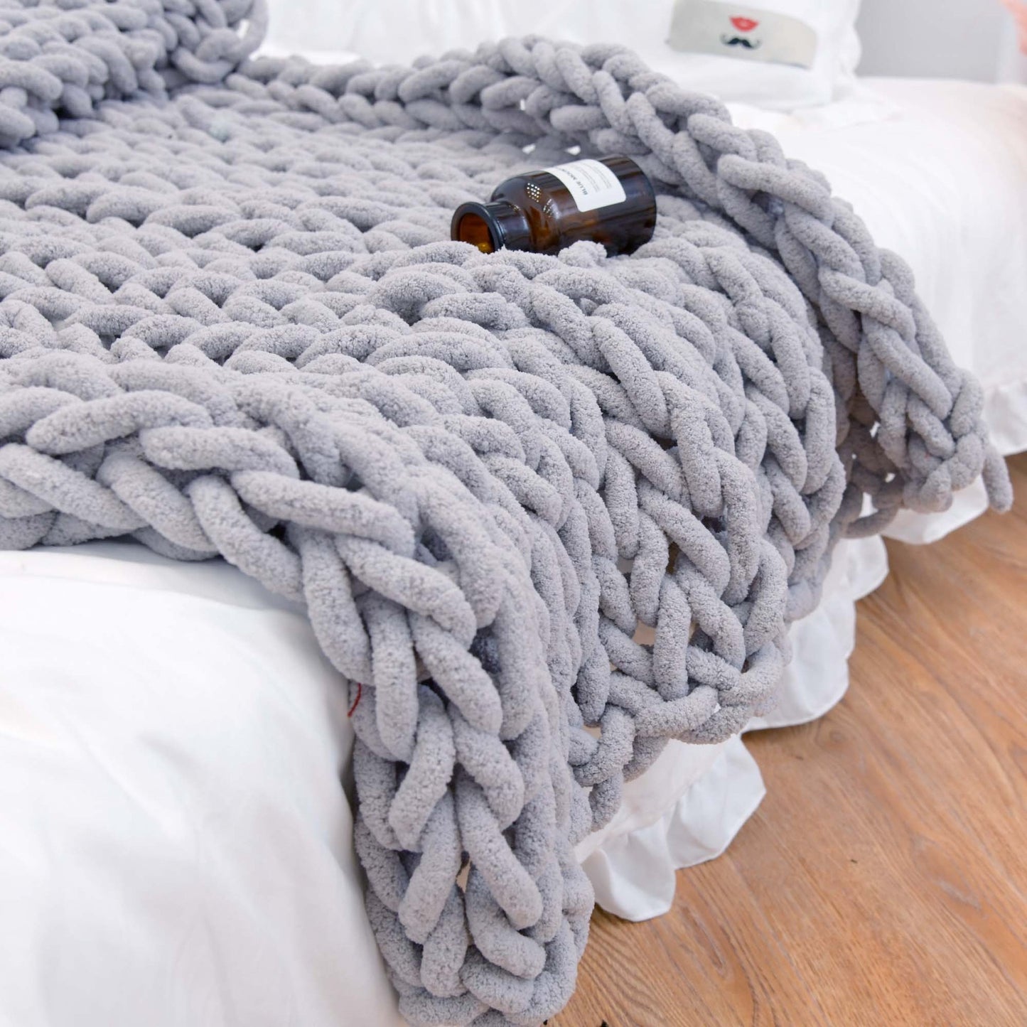 Knitted blanket