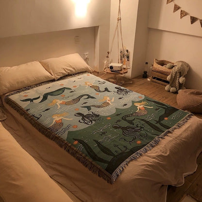 knitted blanket