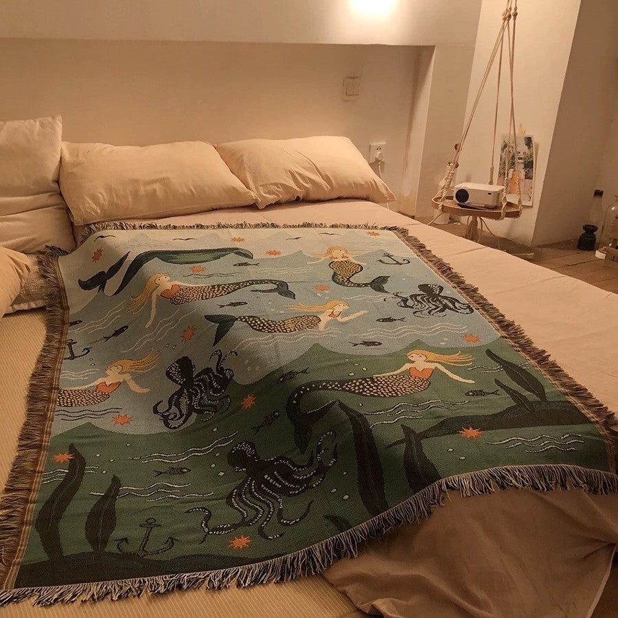 knitted blanket
