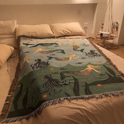 knitted blanket