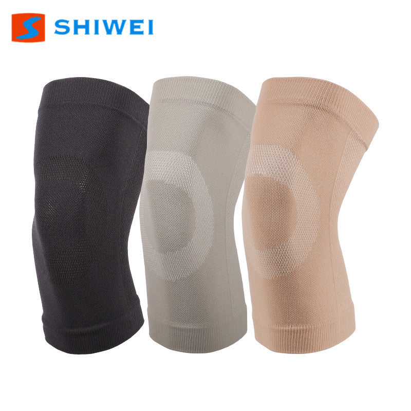 Knitted breathable knee pads