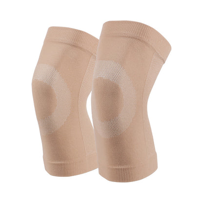 Knitted breathable knee pads