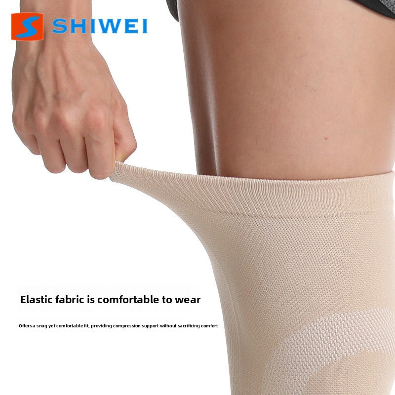 Knitted breathable knee pads