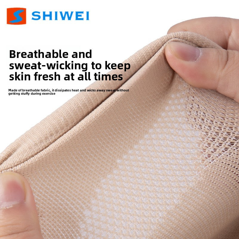 Knitted breathable knee pads