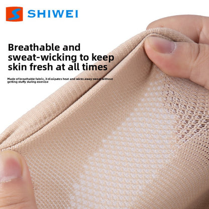 Knitted breathable knee pads