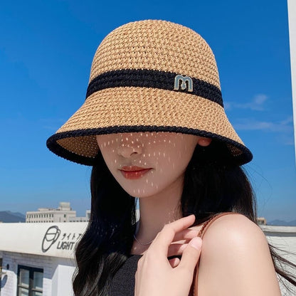 Knitted Breathable Sun Bucket Hat
