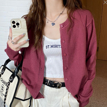 Knitted Cardigan Jacket