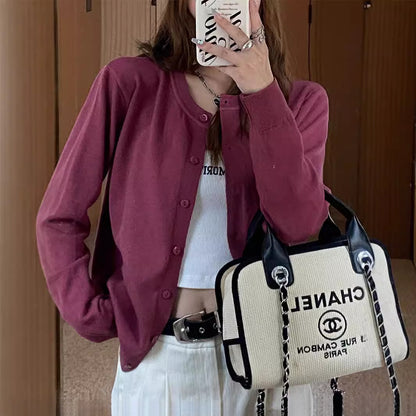 Knitted Cardigan Jacket