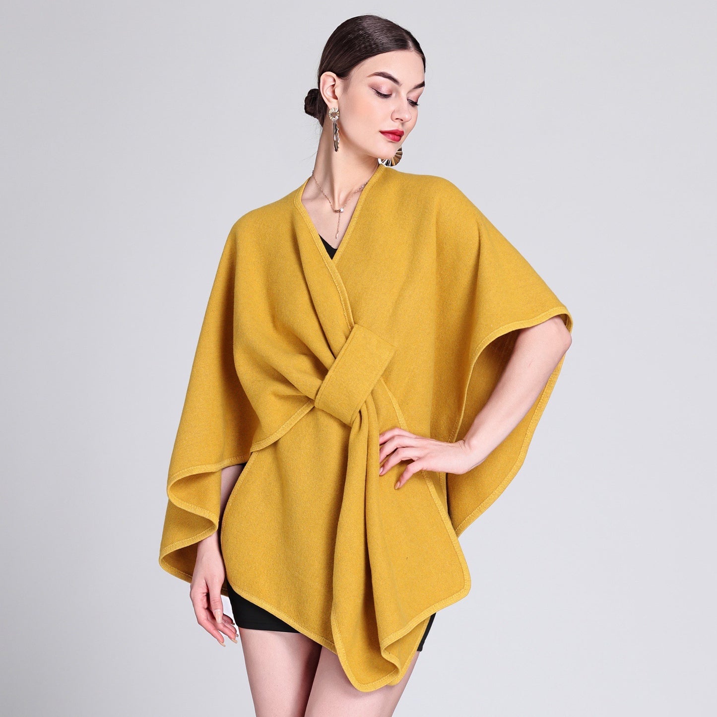 Knitted cardigan jacket