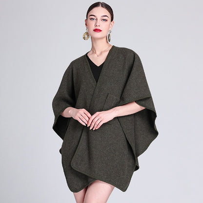 Knitted cardigan jacket