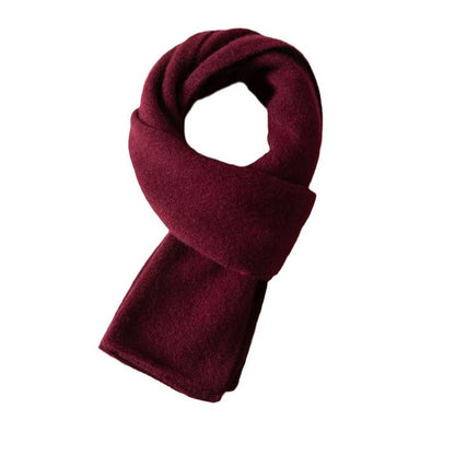 Knitted cashmere scarf