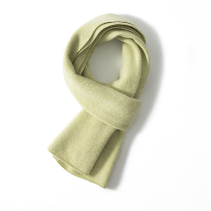 Knitted cashmere scarf
