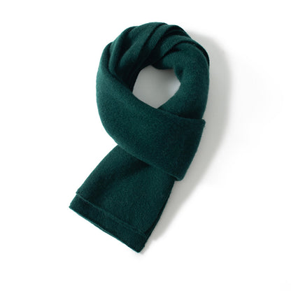 Knitted cashmere scarf