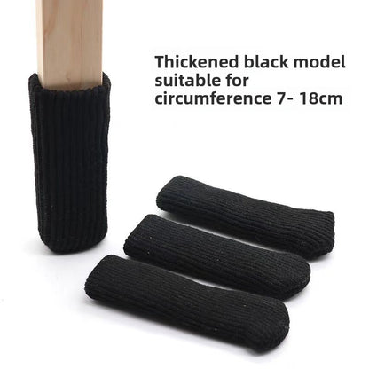 Knitted chair leg cover