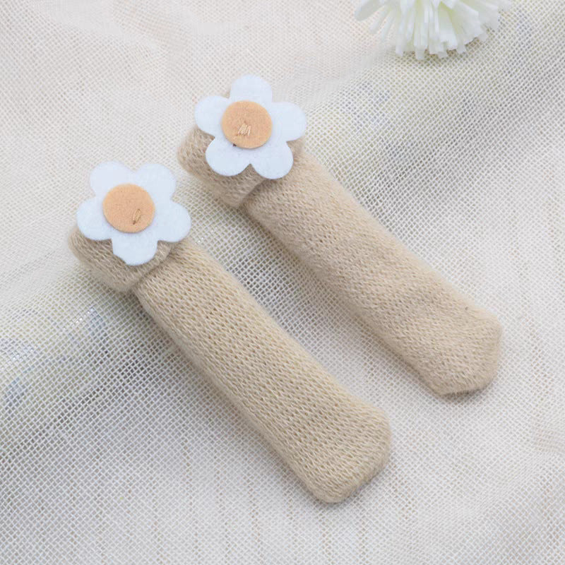 Knitted chair leg cover
