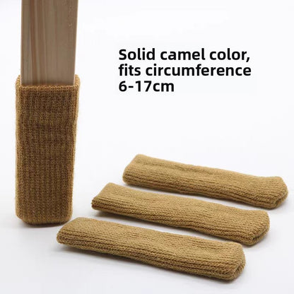 Knitted chair leg cover