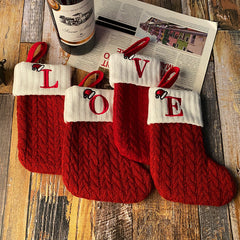 Blank socks red