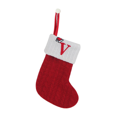 Knitted Christmas socks