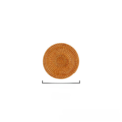 Knitted coasters
