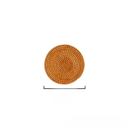 Knitted coasters