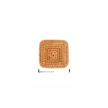 Knitted coasters