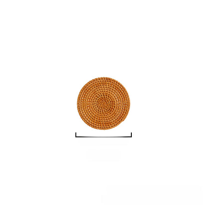 Knitted coasters