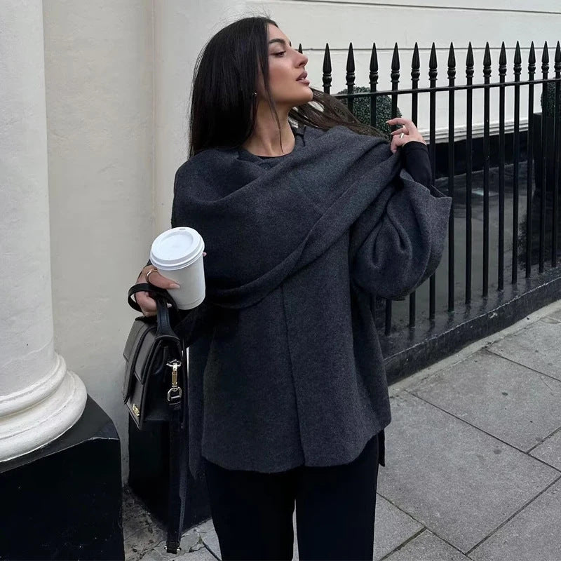 Knitted Coat Jacket