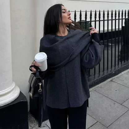 Knitted Coat Jacket