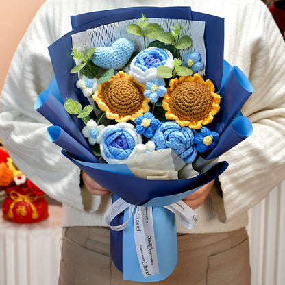 Knitted Flower Bouquet