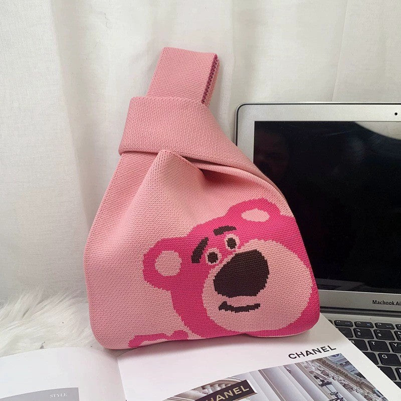 Knitted handbag