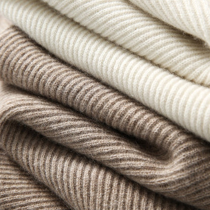 Knitted hoodie