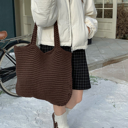 Knitted Large Capacity Handbag