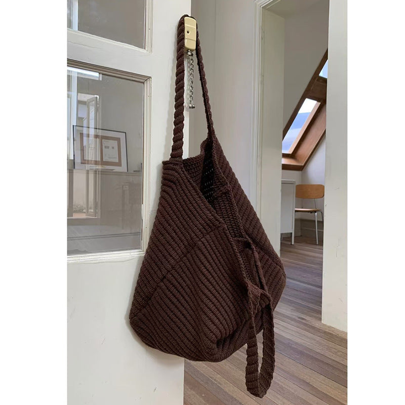 Knitted Large Capacity Handbag