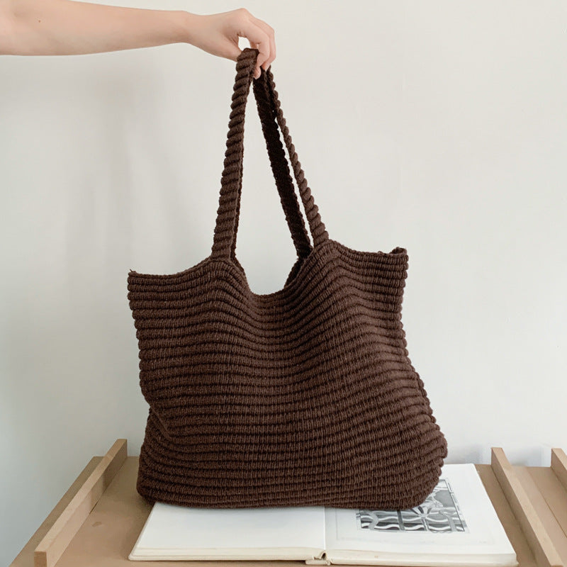 Knitted Large Capacity Handbag