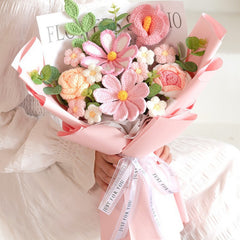 Gelsang flower bouquet pink
