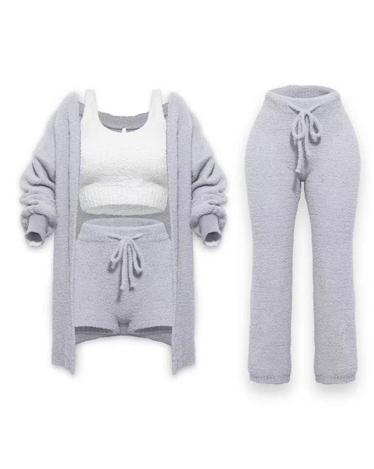 Knitted plush set