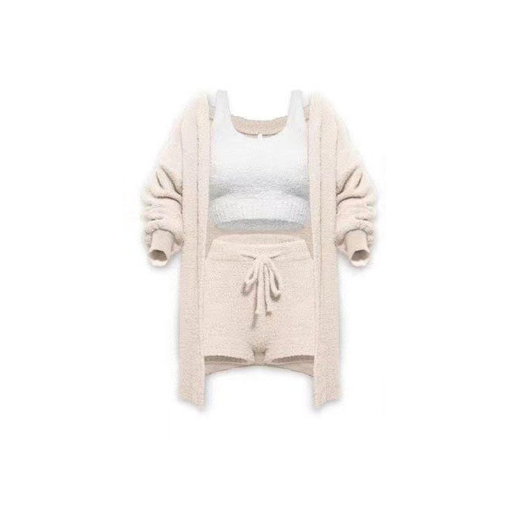 Knitted plush set