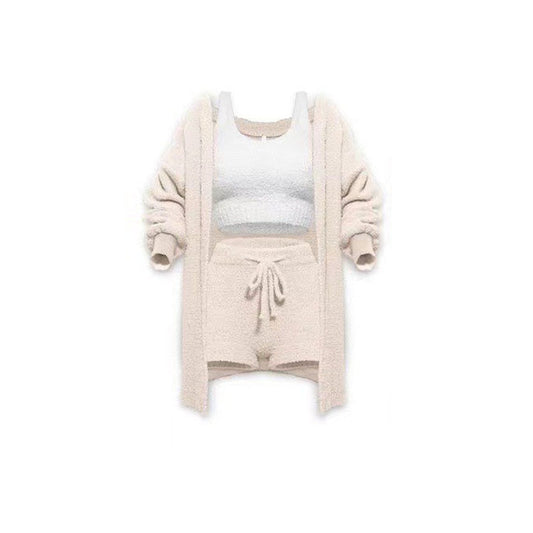 Knitted plush set