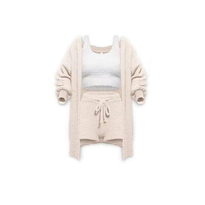 Knitted plush set